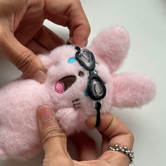 인형 고글 물안경 수경 선글라스 모루인형 키링만들기