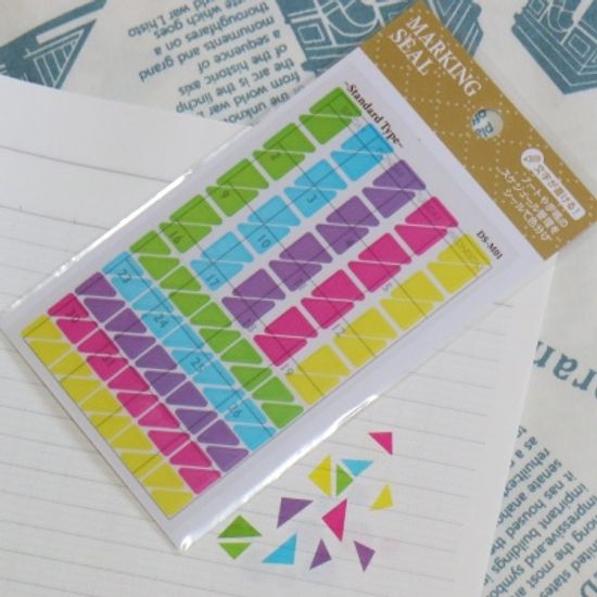 수첩,다이어리 꾸미기 마킹씰...나카바야시 PP 데코스티커 F274-M01
