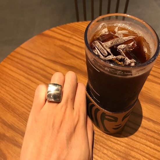 민자 925실버 순은반지 유니크한반지 커플