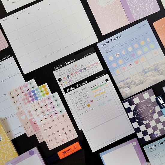 Iciel Habit tracker (A5) 7day 해빗트래커 