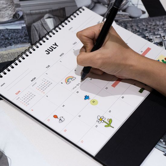 루카랩 2025 MMM 미디움 탁상 캘린더