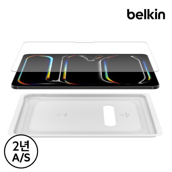 벨킨 아이패드 프로 M4 13인치 강화유리 필름 OVI006