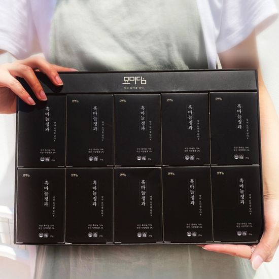 [묘미담] 흑마늘정과 선물세트(쇼핑백 증정)
