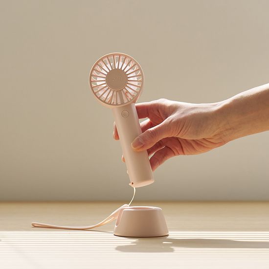 알로 듀얼팬2 휴대용 선풍기 F2A