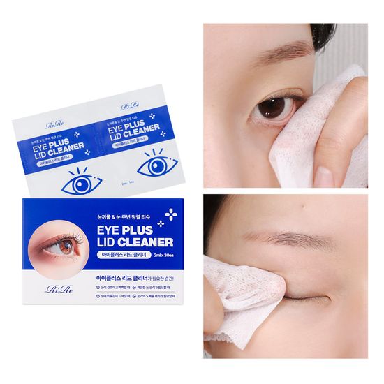 리르 아이플러스 리드 클리너 30매 - 눈꺼풀세정제 