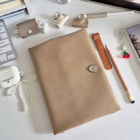 글로시 북커버 방수 가죽 국판 A5 다이어리 책커버