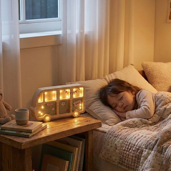 키앤비 미니버스 우든 무드등