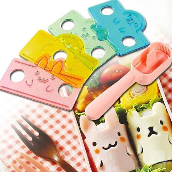 동물 주먹밥틀 아기 김커팅기 5종세트 도시락 L339