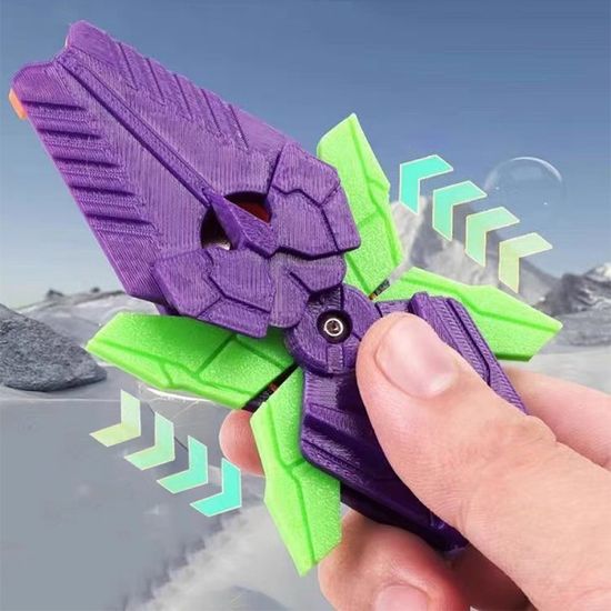 3D 변신 날개 당근칼 피젯 스피너 장난감 토이 나이프