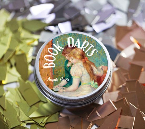 명화북다트 금속책갈피 25개입