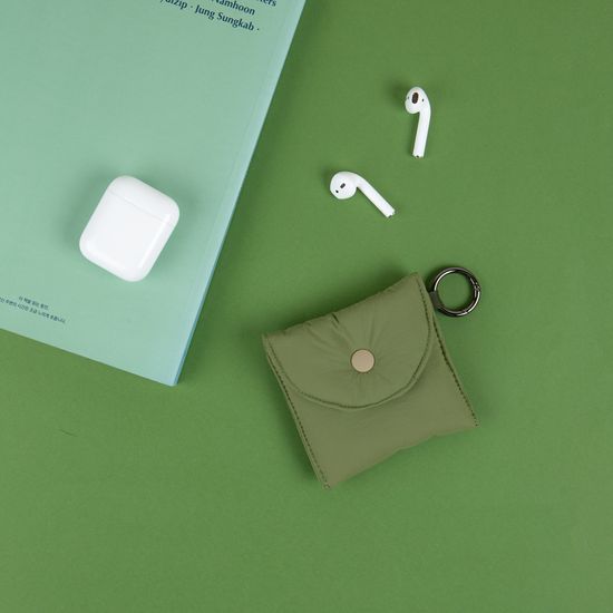 패딩 에어팟 파우치 v2