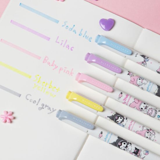 [한정판]제브라 마일드라이너_마이멜로디&쿠로미 세트