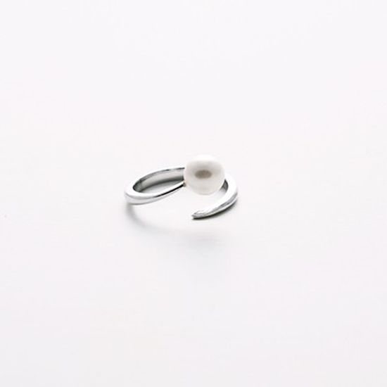 Tornado Pearl silver ring