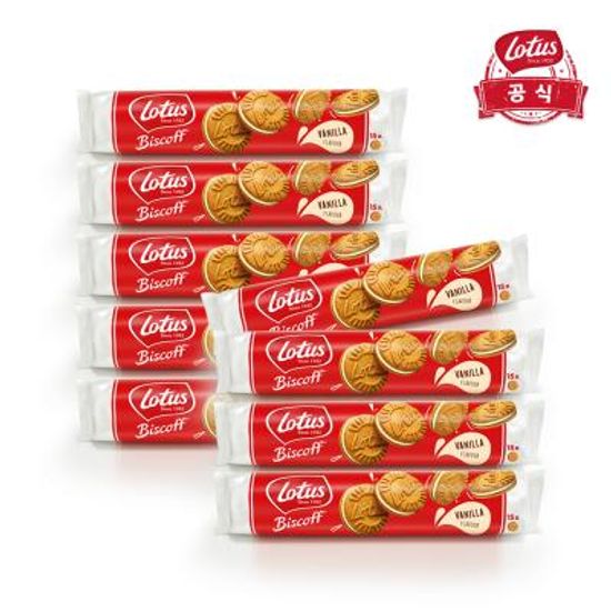 로투스 크림샌드 바닐라 150g x 9개