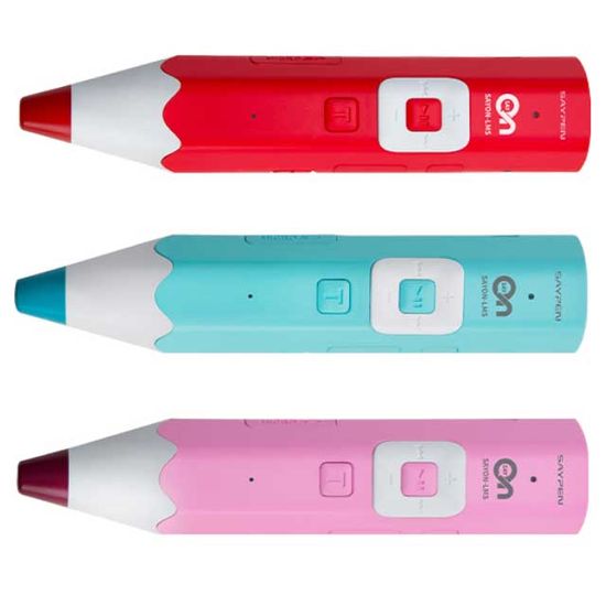 세이펜 레인온펜 핑크 레드 스카이블루