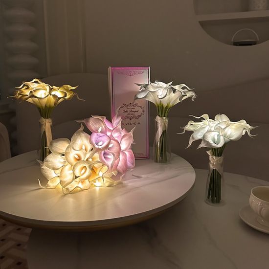 샤이니 카라 부케 LED 무드등 - shiny calla bouquet