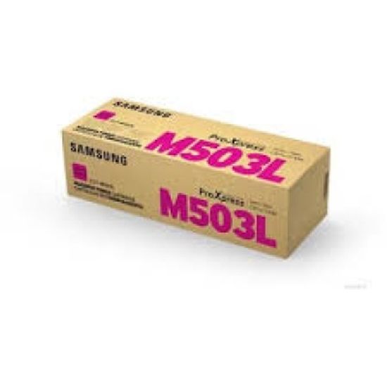 삼성 정품 토너 CLT-M503L 적색 토너