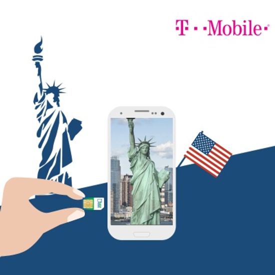 티모바일 미국 통화/데이터 무제한 유심카드