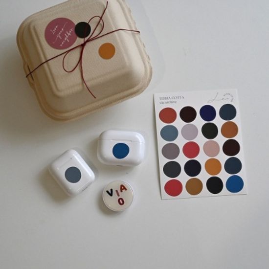 via archive TERRA COTTA 도트스티커