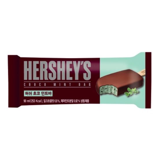 편의점 베스트셀러 허쉬아이스크림 민트초코바 12개