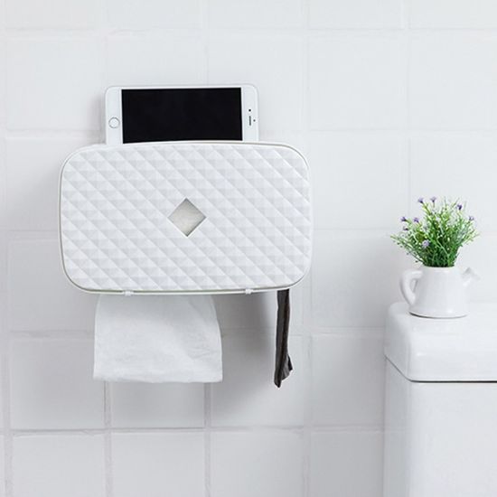 부착식 휴지 디스펜서 욕실 주방 선반휴지걸이