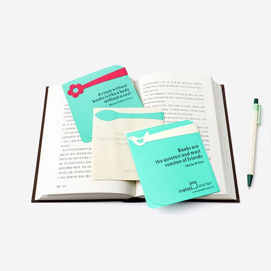 인스톨 마커 북마크 책갈피