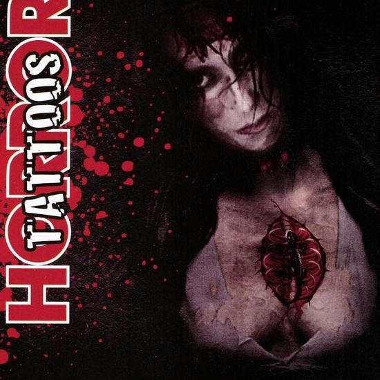 리얼 3D 호러 타투 10 흉부 도마뱀(WCF1242)