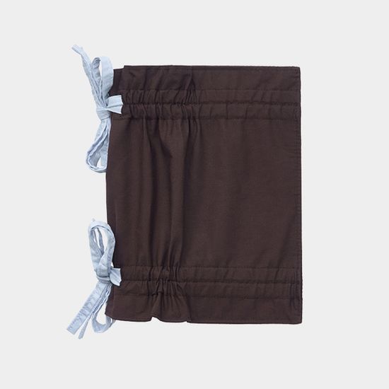 드로우스트링 북커버 - 브라운