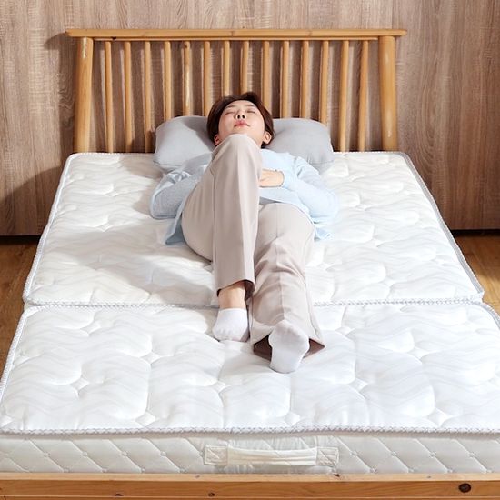 나코자요 프리미엄 폴딩 접이식 매트리스 침대 13cm