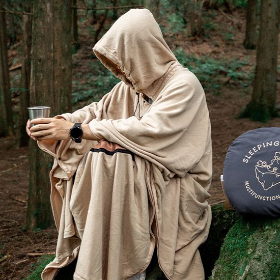 캠핑 차박 침낭 이불 블랭킷 입는담요