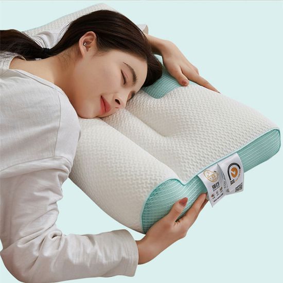 4D스파 견인 경추 베개 라텍스 메모리폼 베게 배게