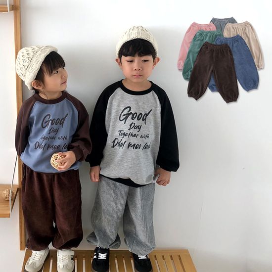 멜로우벨벳 아동 긴바지 조거팬츠 802020