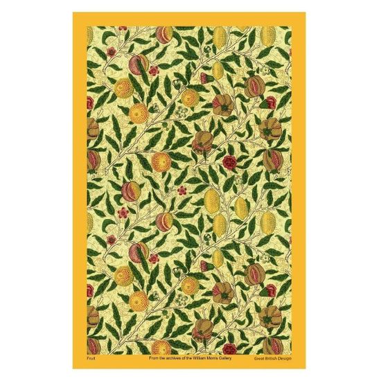 윌리엄모리스 프루츠 면 티타올