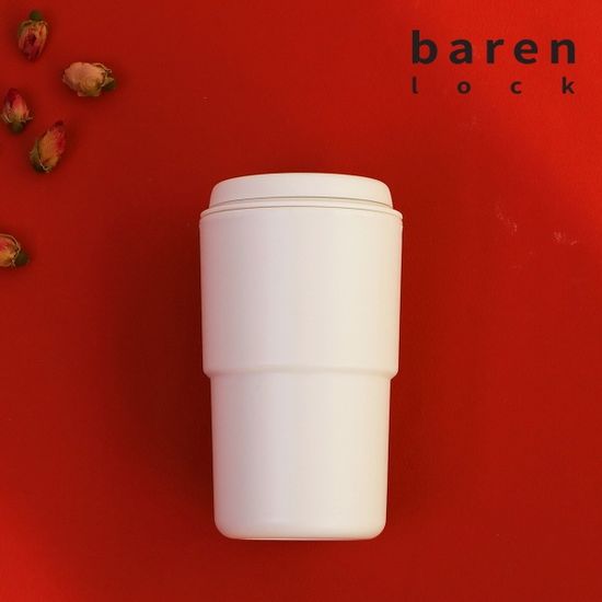 바른락 콜릭 더블 월 텀블러 350ml (무인쇄-아이보리)