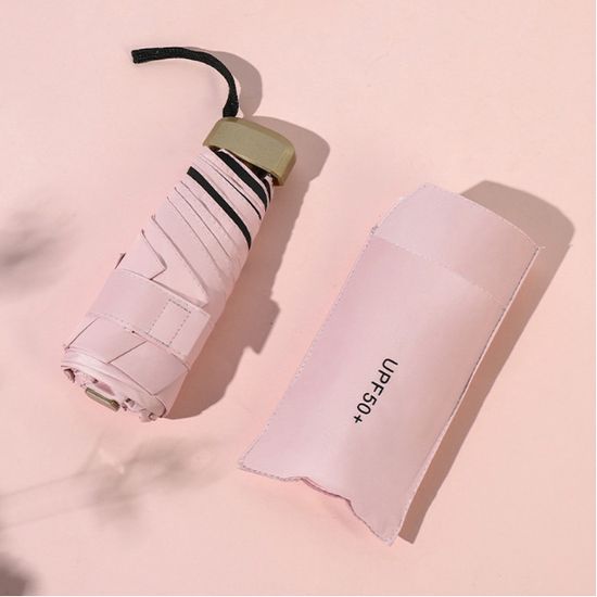 쿨베어 99.9% UV차단 초경량 5단 양우산(UPF50+)