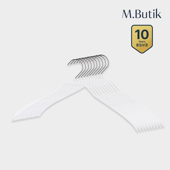 엠부띠끄 상의 논슬립 옷걸이 M_42L 10개입