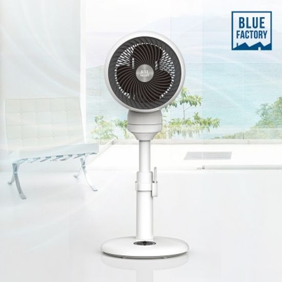 블루팩토리 3D입체회전 전자식 리모컨 써큘레이터 