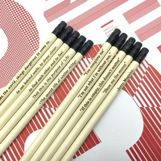 [아이보리] IVORY-5P 나미브 메시지 각인 원목연필