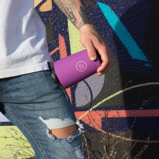 Cool Bottles 텀블러 비비드바이올렛 (550ml)