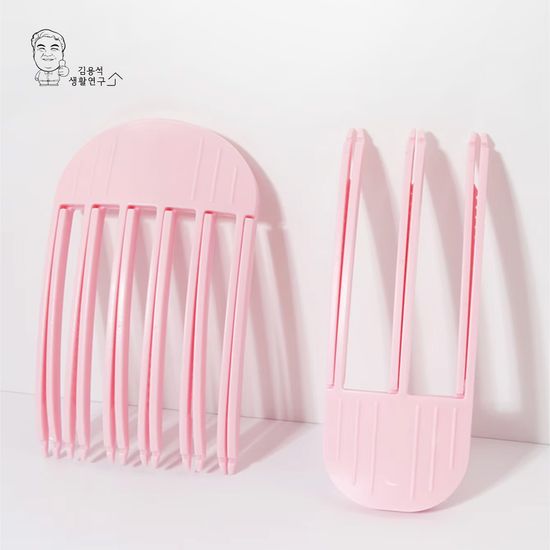 볼륨 집게핀 앞머리 헤어 정수리 핀 뿌리 스타일링 