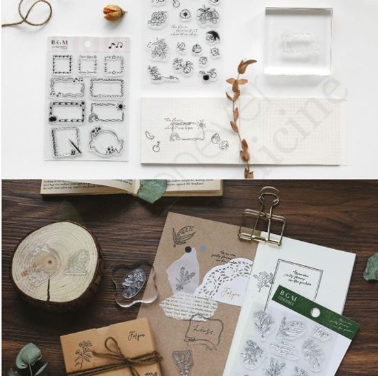 [BGM]다꾸-클리어 스탬프1(수많은별들)/BT-CS009