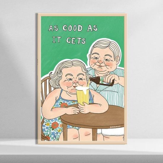 as good as it gets, 봄사무소 그림 인테리어 액자