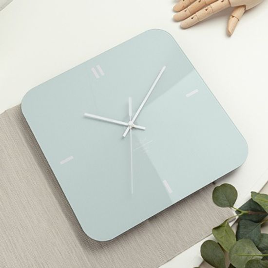 스쿼클 Aqua Light 무소음 벽시계