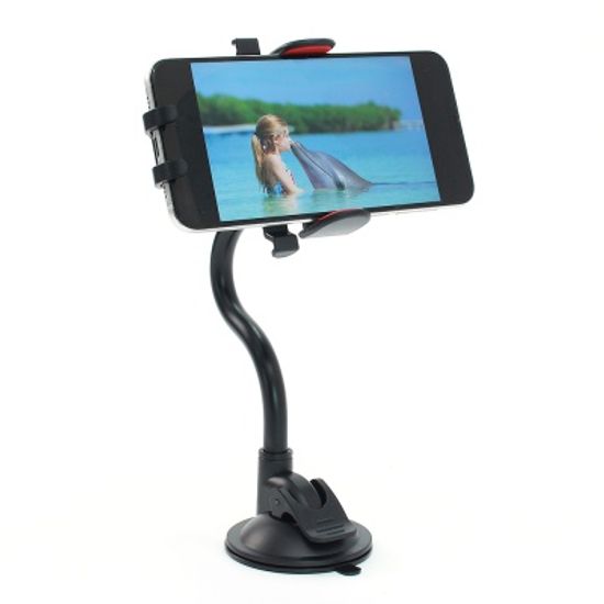 유리흡착 자바라 스마트폰 거치대 자동차핸드폰거치대