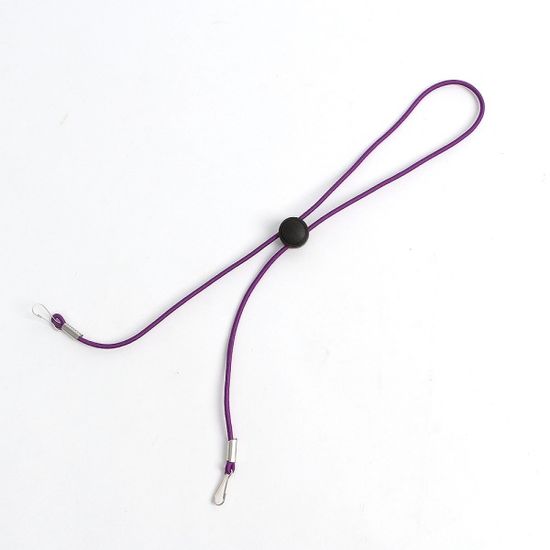 베이직 끈조절 마스크스트랩(퍼플)분실방지 마스크줄