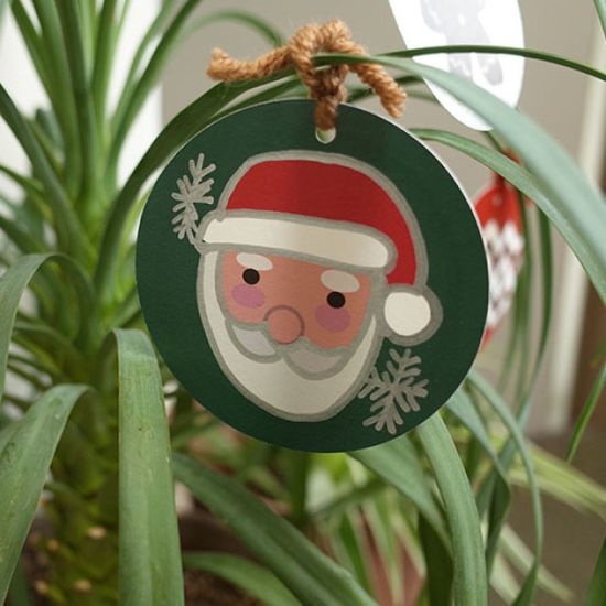 크리스마스 트리장식 종이 오너먼트 5종 만들기 KIT