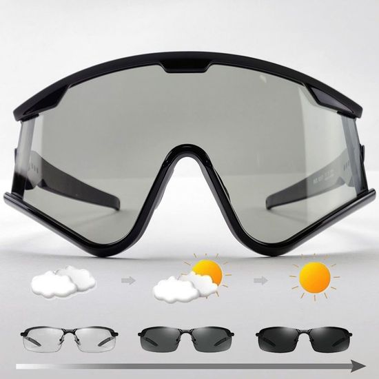 루체른 윈드블럭 오지 산행용 변색 선글라스(WAA6FA5)