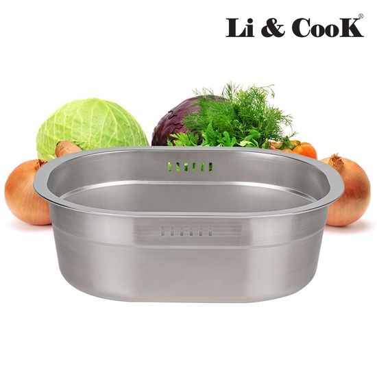 [LiAndCook] 리앤쿡 워싱업볼 (스텐레스 설거지통 8L)