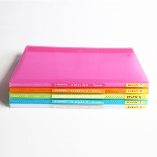 [킹짐] 클리어 파일 side-in 40P 187TSPW 클리어파일