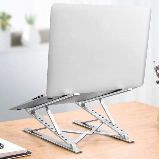 더블앵글 15단 높이조절 접이식 노트북 거치대